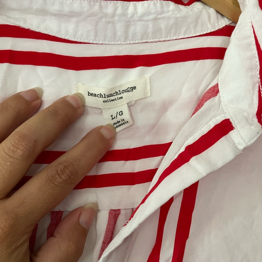 Red & White Top - Picture 5 of 5